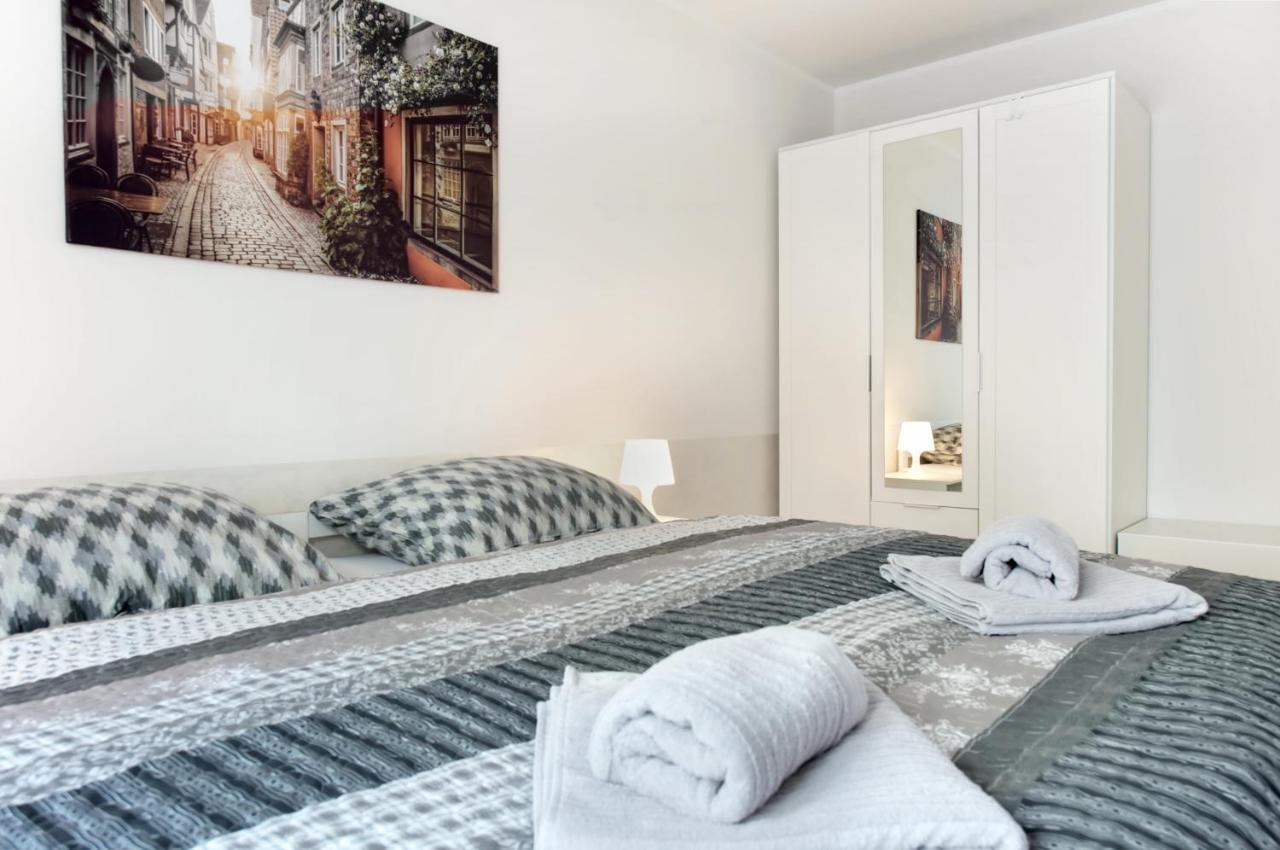 Modern Wohnen I Smart Tv I Terrasse I 2X Parkplatz I 2 Schlafzimmer I 6 Schlafplaetze Bad Oeynhausen Bagian luar foto